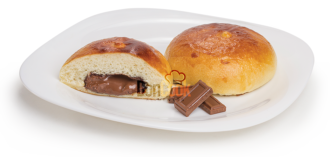 Pão de batata com chocolate